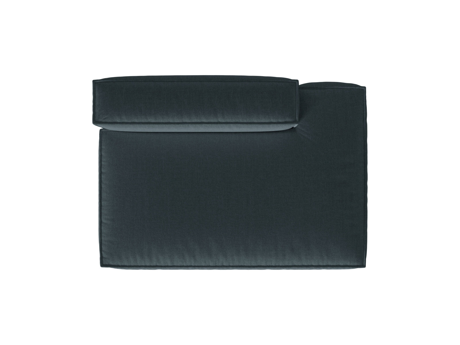 Elegantes 3-Sitzer Sofa Nuria mit offener rechter Seite, ideal für moderne Wohnkonzepte und entspannte Stunden. Vielseitig und komfortabel.