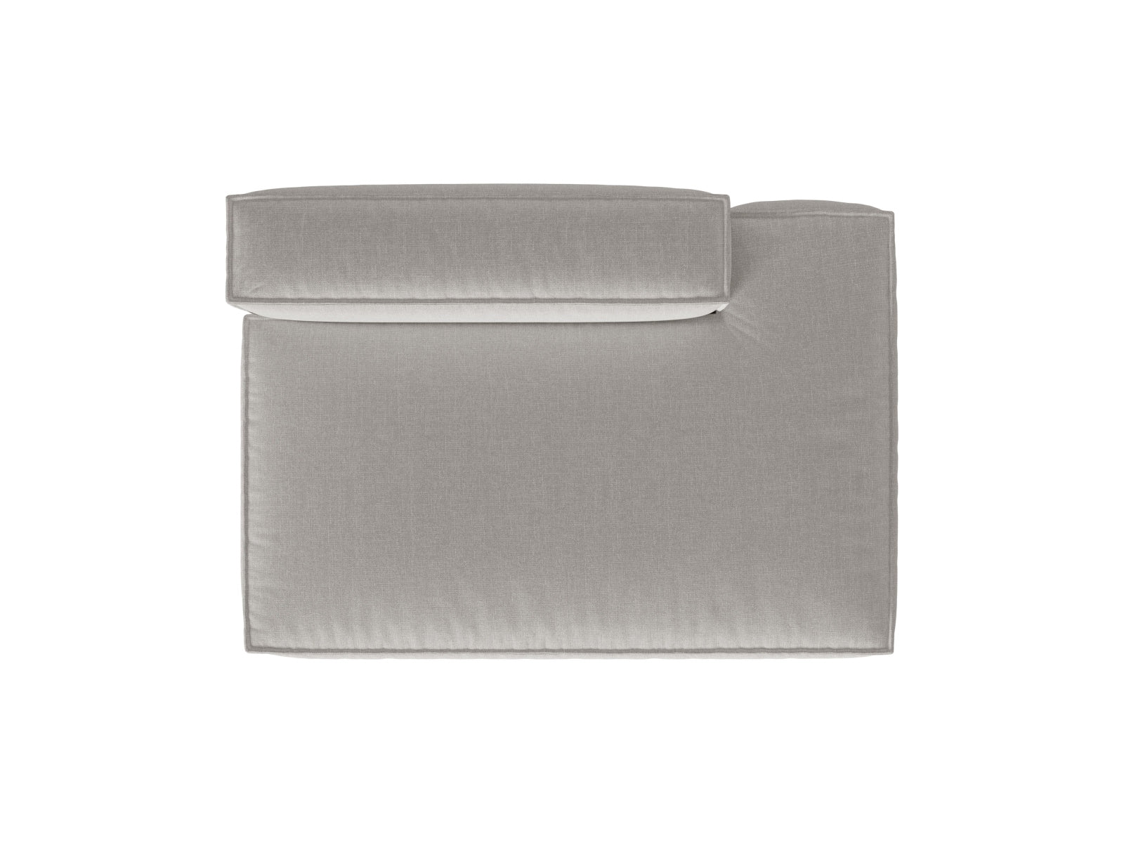 Elegantes 3-Sitzer Sofa Nuria mit offener rechter Seite, ideal für moderne Wohnkonzepte. Bietet hohen Komfort und stilvolles Design.