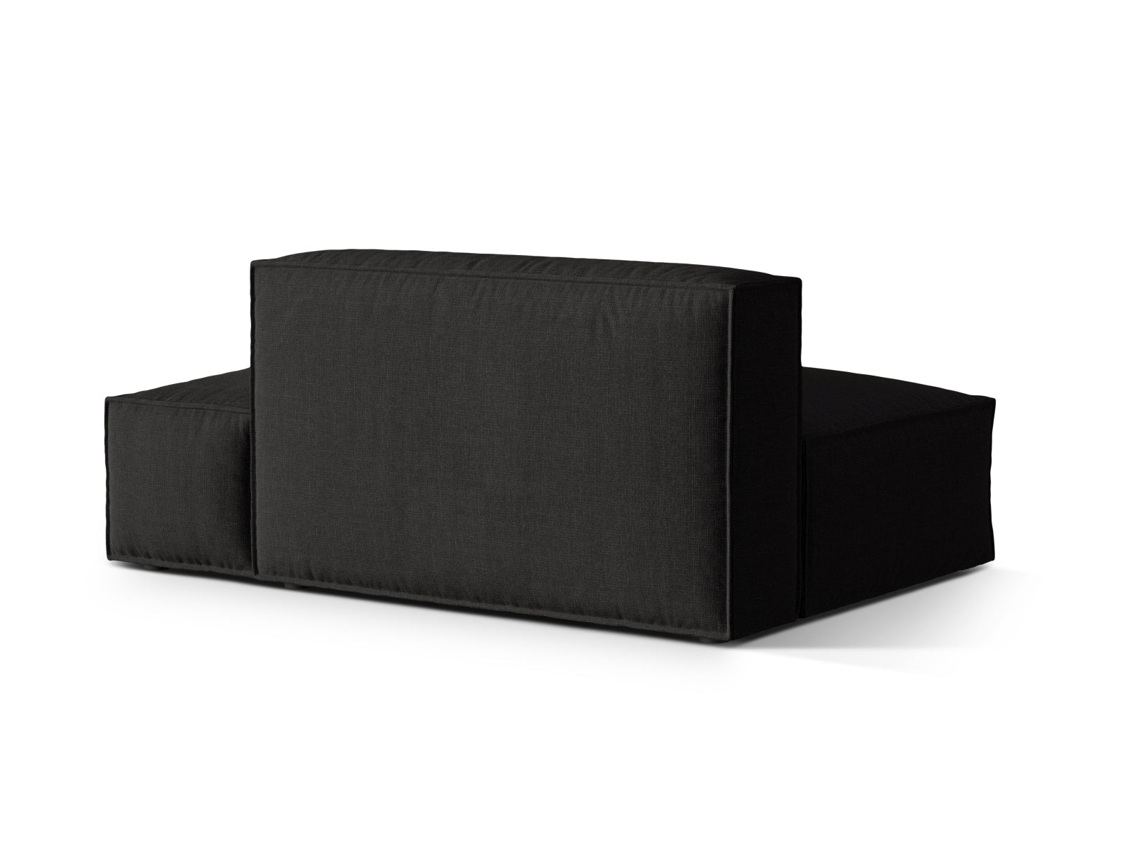 Elegantes 3-Sitzer Sofa Nuria mit offener rechter Seite, ideal für moderne Wohnkonzepte und entspannte Momente. Vielseitig und komfortabel.