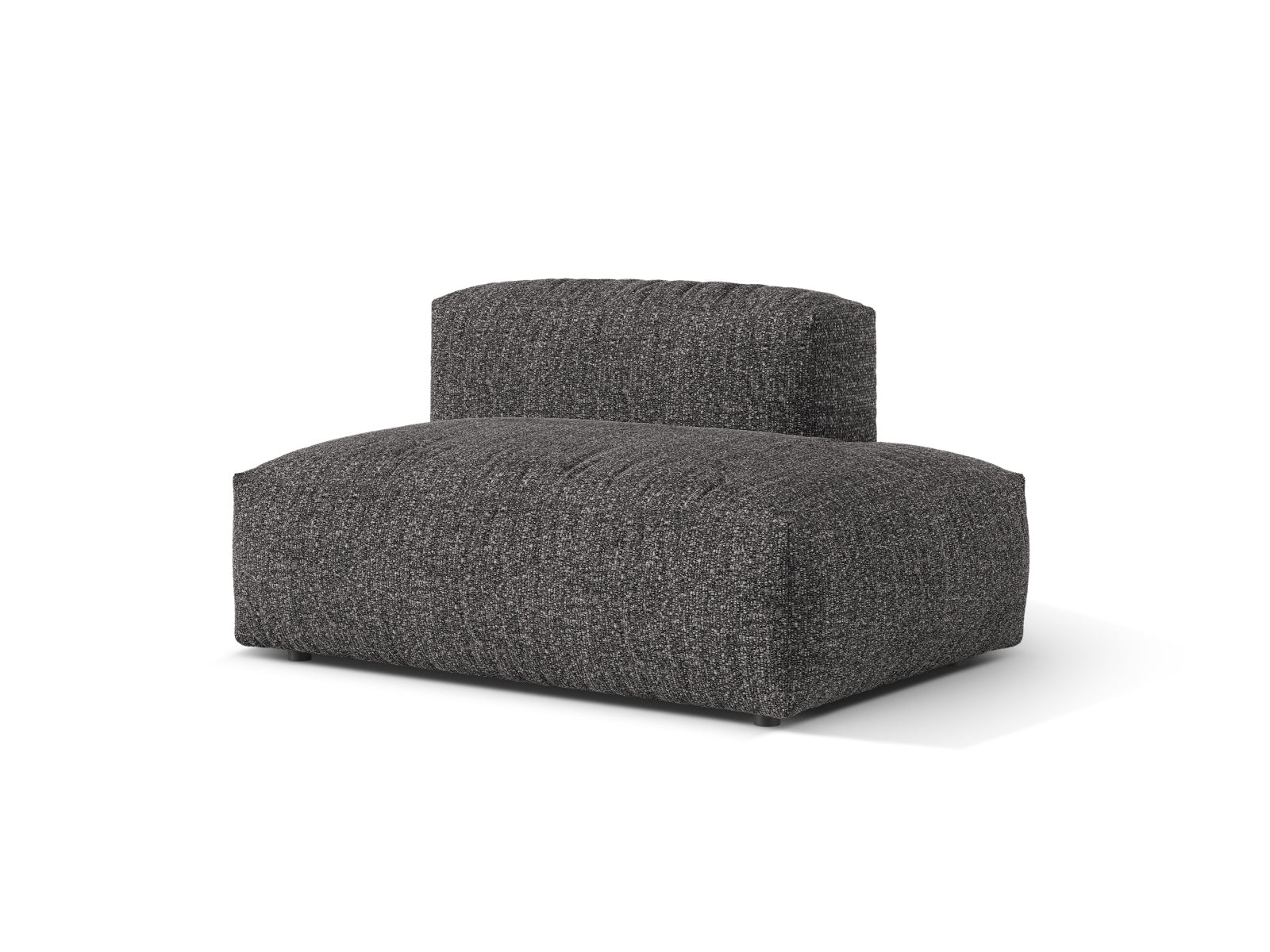 Elegantes 2-Sitzer Sofa Martina in Anthrazit, ideal für moderne Wohnräume. Teil der modularen Sofa-Kollektion von Micadoni.