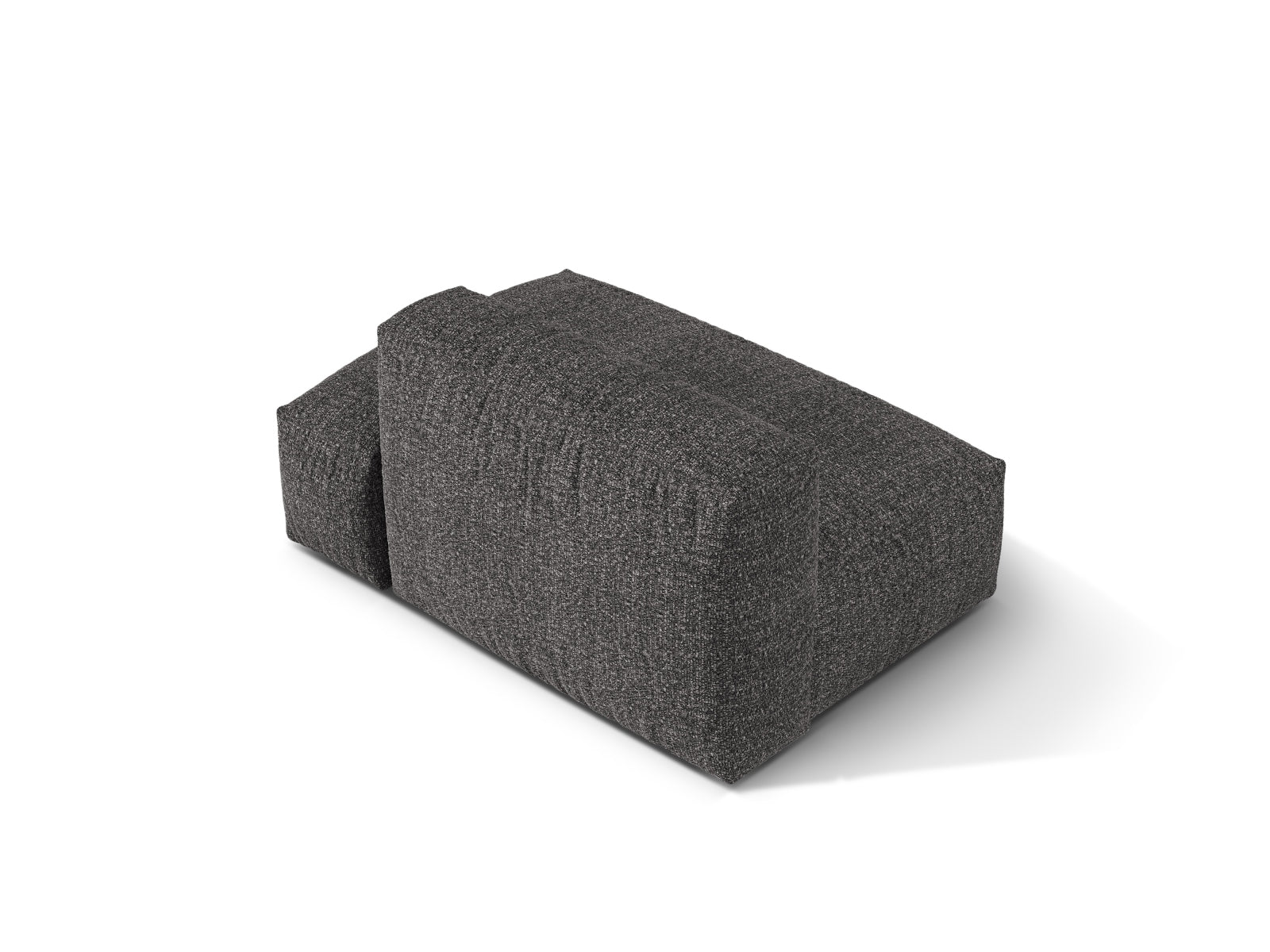 Elegantes 2-Sitzer Sofa Martina in modernem Anthrazit, ideal für kreative Wohnkonzepte. Modular und anpassbar für jeden Raum.