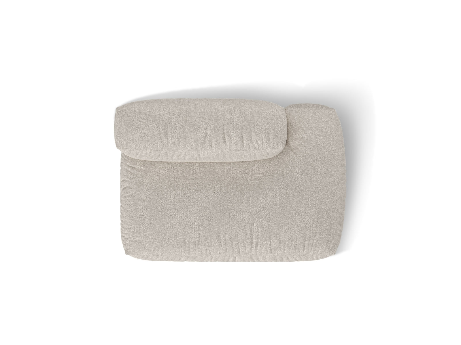Beige 2-Sitzer Sofa Martina von Micadoni, stilvolles modulares Sofa mit zeitgemäßem Design, ideal für komfortable und elegante Wohnräume.
