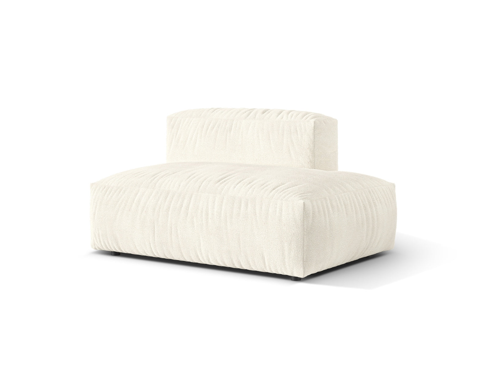 Elegantes 2-Sitzer Sofa Martina in Ivory-Monet, ideal für moderne Wohnräume. Teil der modularen Sofa-Kollektion von Micadoni.