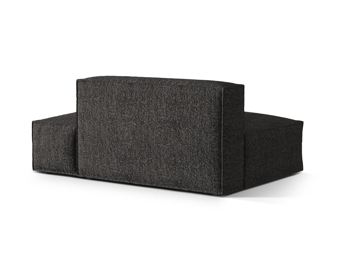 Nuria Boucle rechts Modular Sofa 3 Sitzer in Anthracite-Monet präsentiert im Onlineshop von KAQTU Design AG. Modulares Sofa ist von Micadoni