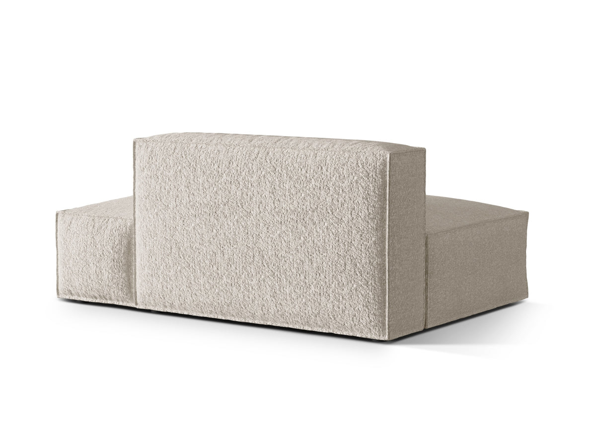 Nuria Boucle rechts Modular Sofa 3 Sitzer in Beige-Monet präsentiert im Onlineshop von KAQTU Design AG. Modulares Sofa ist von Micadoni