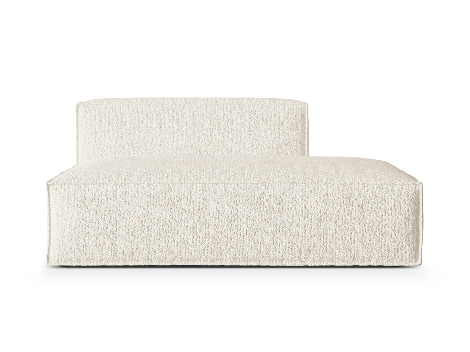 Elegantes Nuria Boucle 3-Sitzer Sofa in Ivory-Monet, perfekt für zeitgemäße Einrichtungsideen. Flexibles, modulares Design von Micadoni.