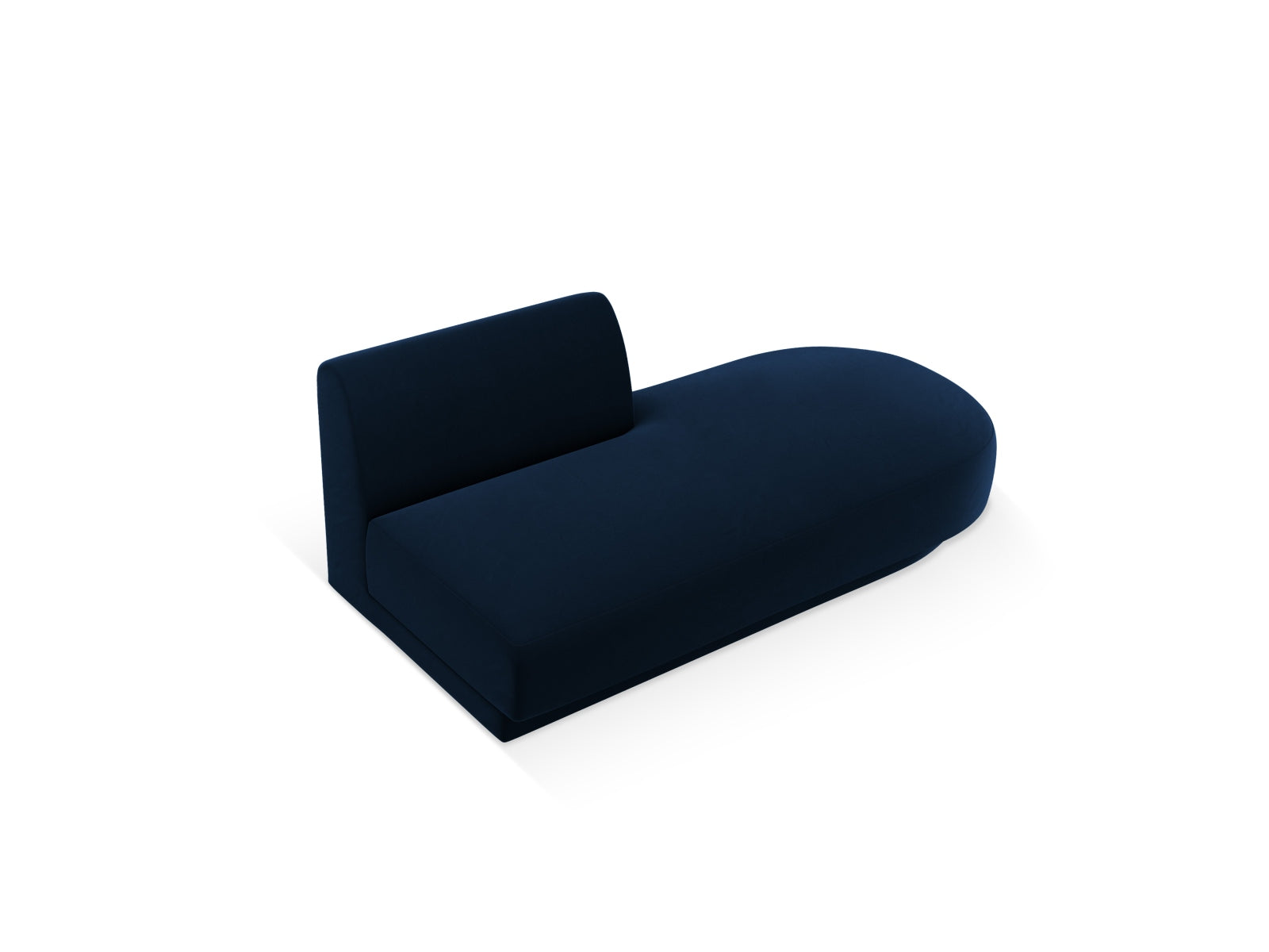 Miley Sitting Module Open rechts 2 Sitzer in Royal Blue präsentiert im Onlineshop von KAQTU Design AG. Modulares Sofa ist von Micadoni