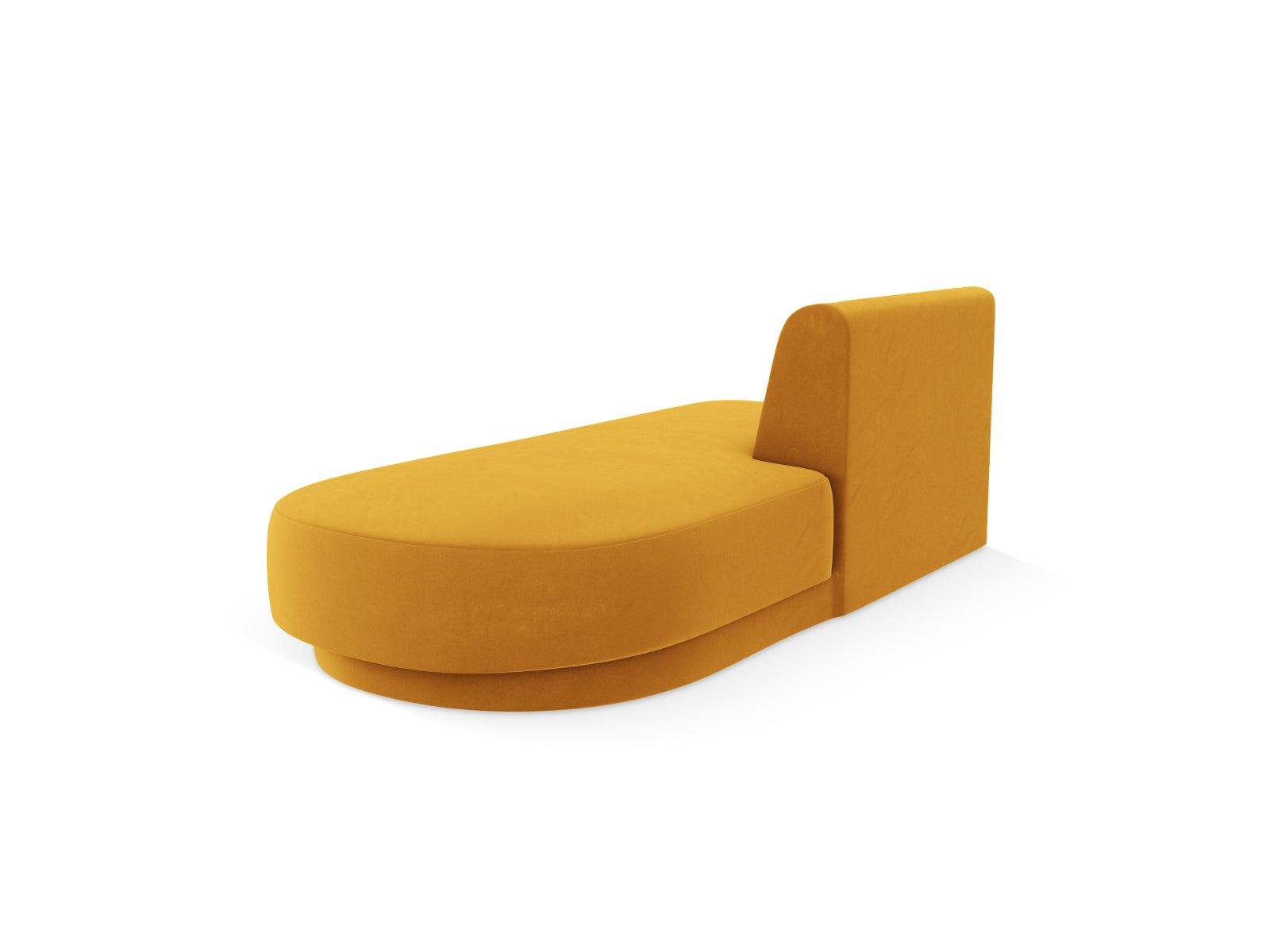 Miley Sitting Module Open rechts 2 Sitzer in Yellow präsentiert im Onlineshop von KAQTU Design AG. Modulares Sofa ist von Micadoni