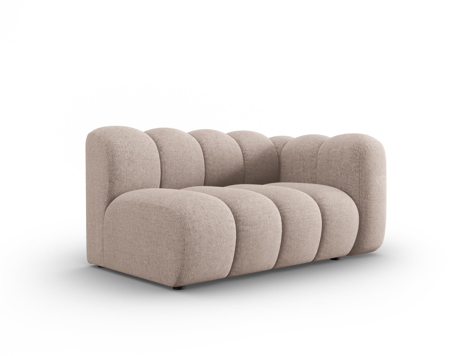 Lupine Modular Sofa rechts 2 Sitzer in Beige präsentiert im Onlineshop von KAQTU Design AG. Modulares Sofa ist von Micadoni