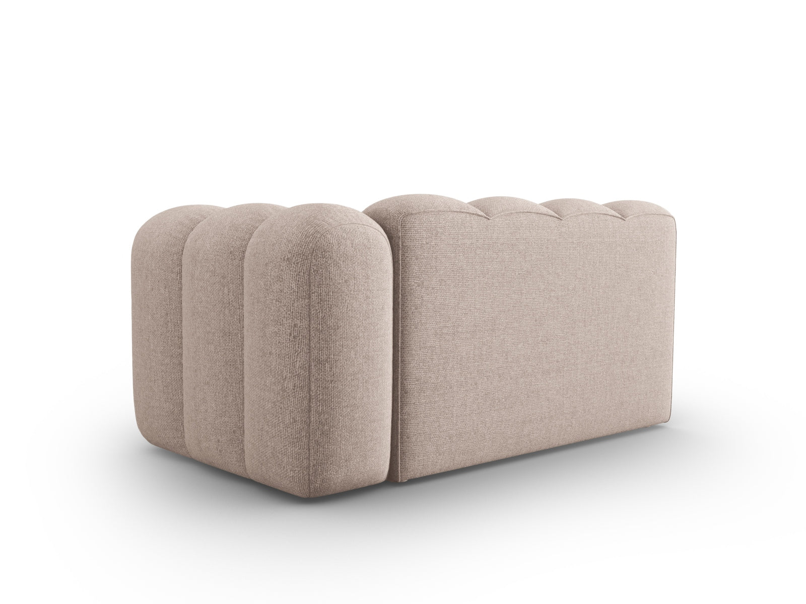 Lupine Modular Sofa rechts 2 Sitzer in Beige präsentiert im Onlineshop von KAQTU Design AG. Modulares Sofa ist von Micadoni