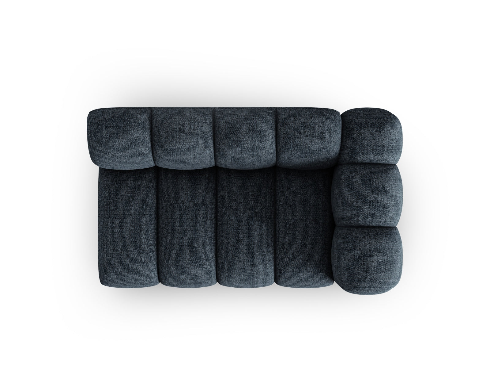 Lupine Modular Sofa rechts 2 Sitzer in Royal Blue präsentiert im Onlineshop von KAQTU Design AG. Modulares Sofa ist von Micadoni