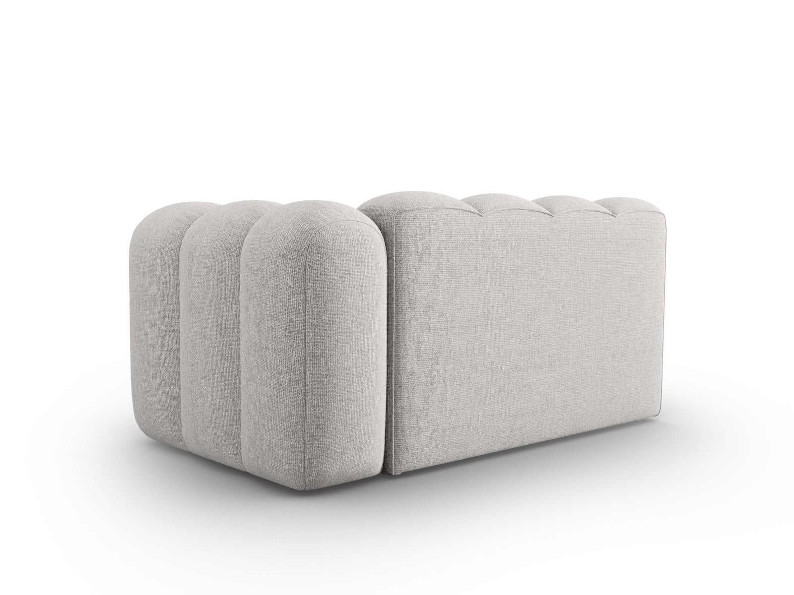 Lupine Modular Sofa rechts 2 Sitzer in Light Grey präsentiert im Onlineshop von KAQTU Design AG. Modulares Sofa ist von Micadoni