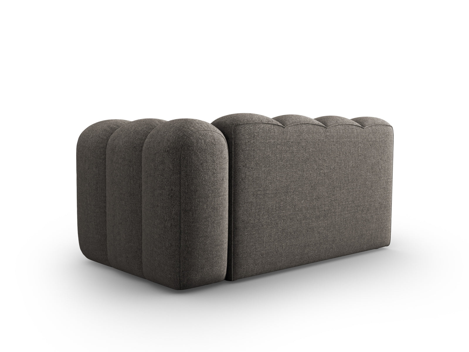 Lupine Modular Sofa rechts 2 Sitzer in Grey präsentiert im Onlineshop von KAQTU Design AG. Modulares Sofa ist von Micadoni