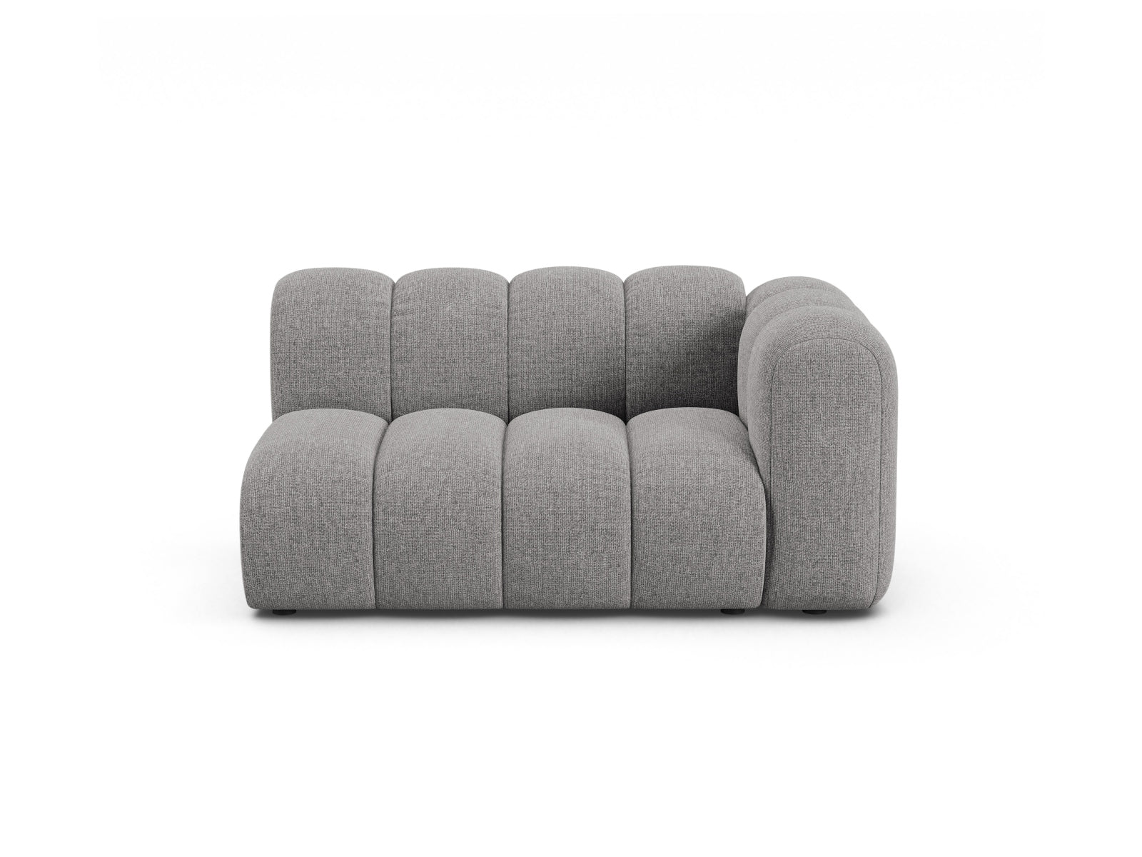 Lupine Modular Sofa rechts 2 Sitzer in Light Grey präsentiert im Onlineshop von KAQTU Design AG. Modulares Sofa ist von Micadoni