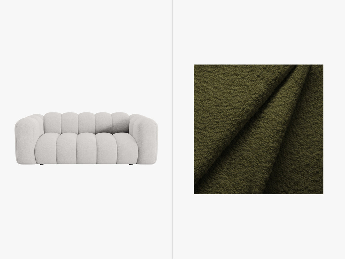 Lupine Sofa 2 Sitzer in Dark Olive Green-Baloo präsentiert im Onlineshop von KAQTU Design AG. 2er Sofa ist von Micadoni