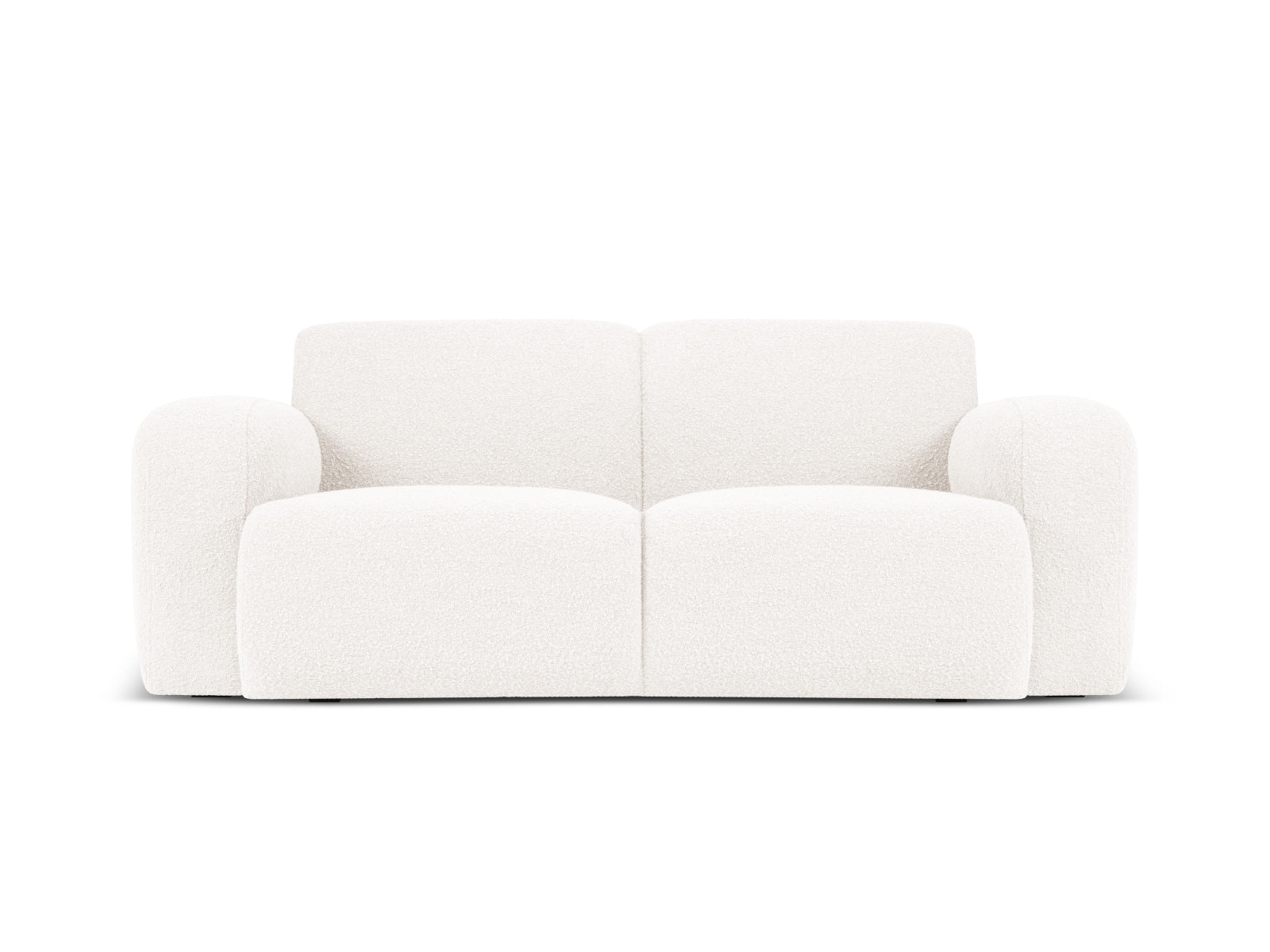 Molino Boucle Sofa 2 Sitzer in White präsentiert im Onlineshop von KAQTU Design AG. 3er Sofa ist von Micadoni