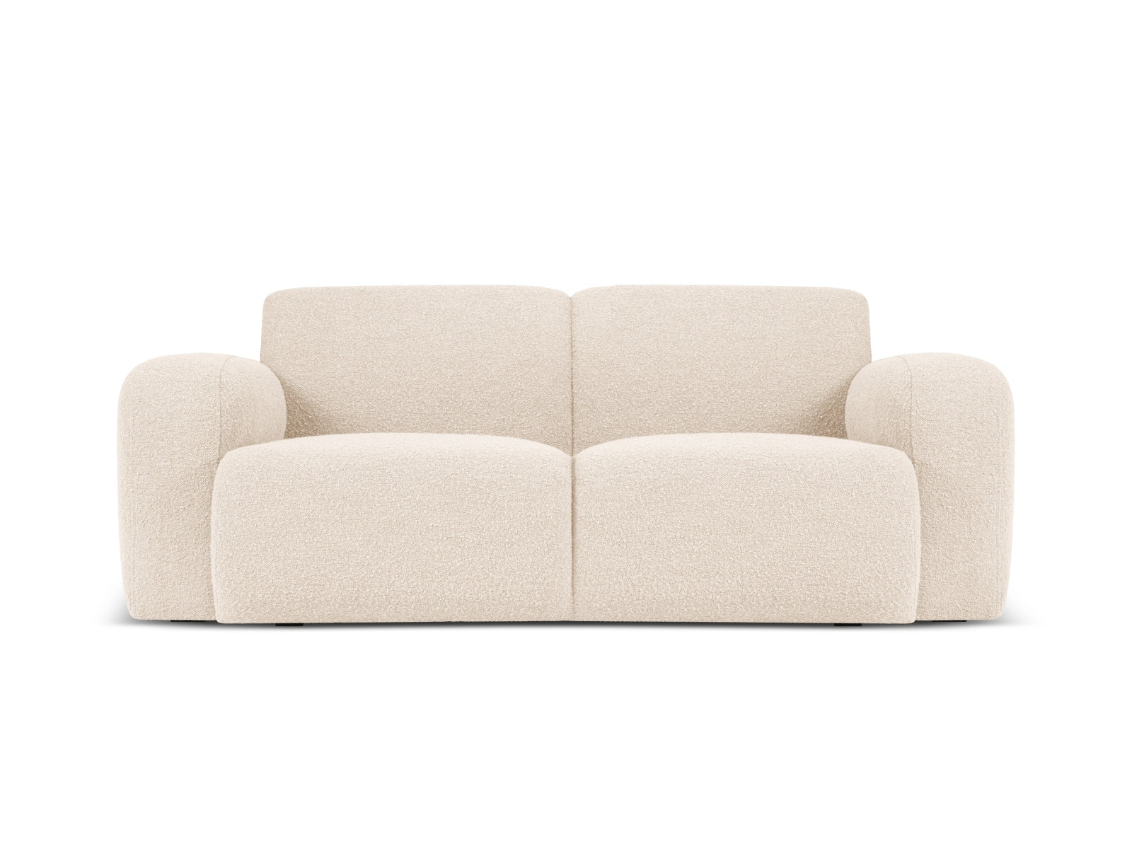 Molino Boucle Sofa 2 Sitzer in Beige präsentiert im Onlineshop von KAQTU Design AG. 3er Sofa ist von Micadoni