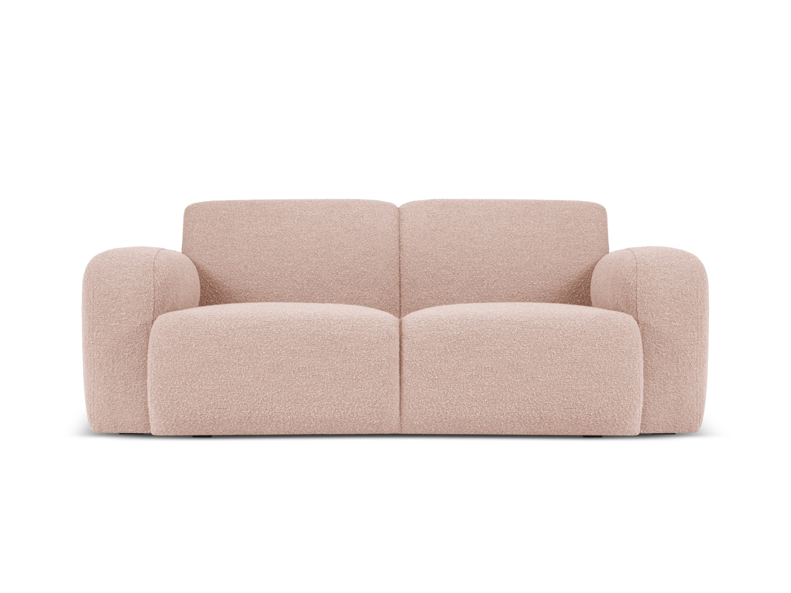 Molino Boucle Sofa 2 Sitzer in Powder Pink präsentiert im Onlineshop von KAQTU Design AG. 3er Sofa ist von Micadoni