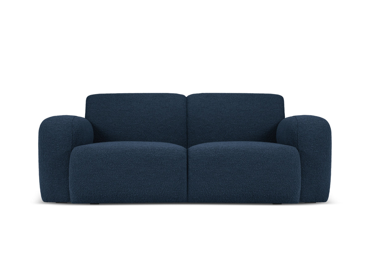Molino Boucle Sofa 2 Sitzer in Dark Blue-Baloo präsentiert im Onlineshop von KAQTU Design AG. 3er Sofa ist von Micadoni