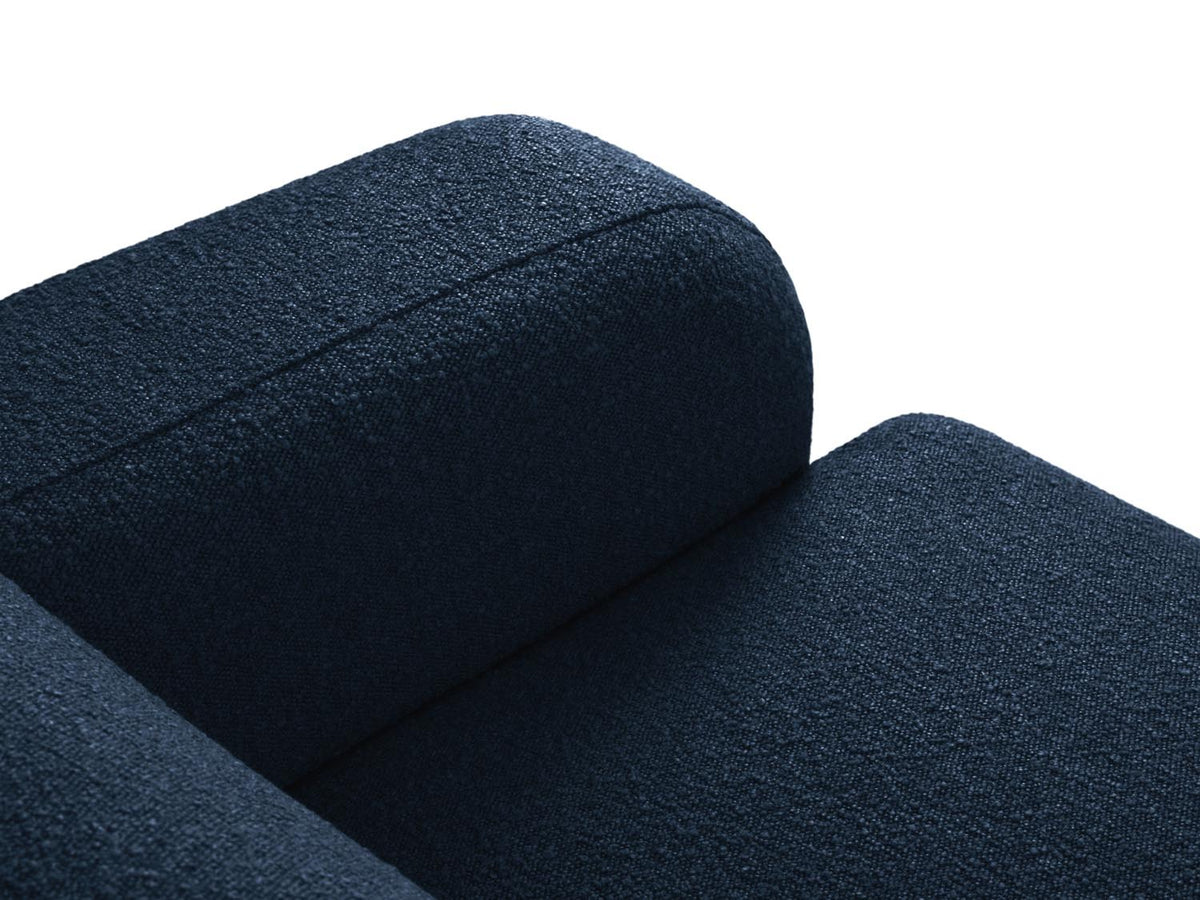 Molino Boucle Sofa 2 Sitzer in Dark Blue-Baloo präsentiert im Onlineshop von KAQTU Design AG. 3er Sofa ist von Micadoni