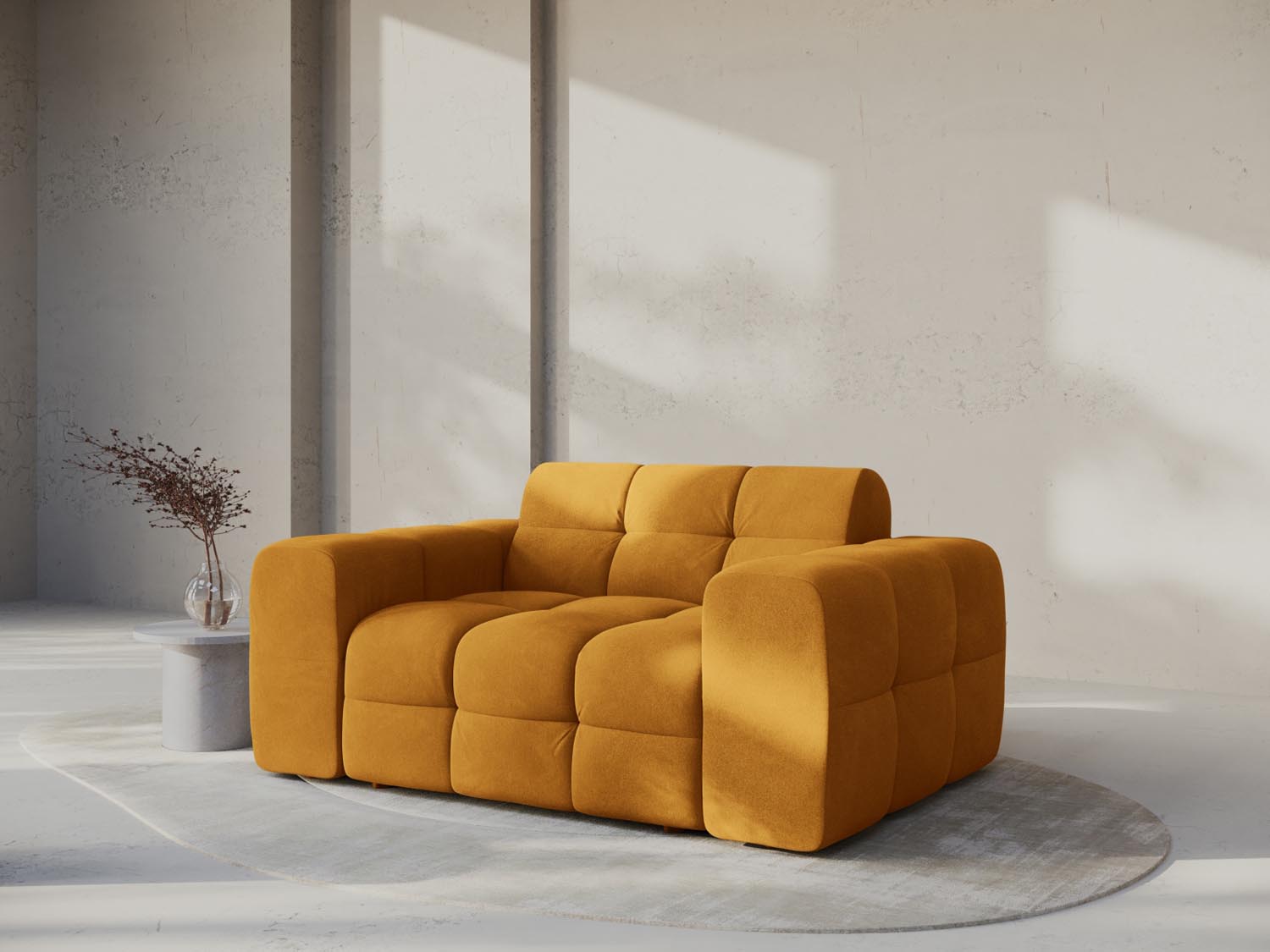 Entdecken Sie das Kendal Velour Sofa 2 Sitzer von Micadoni – stilvolles Design, erstklassiger Komfort und perfekt für Ihr modernes Zuhause.