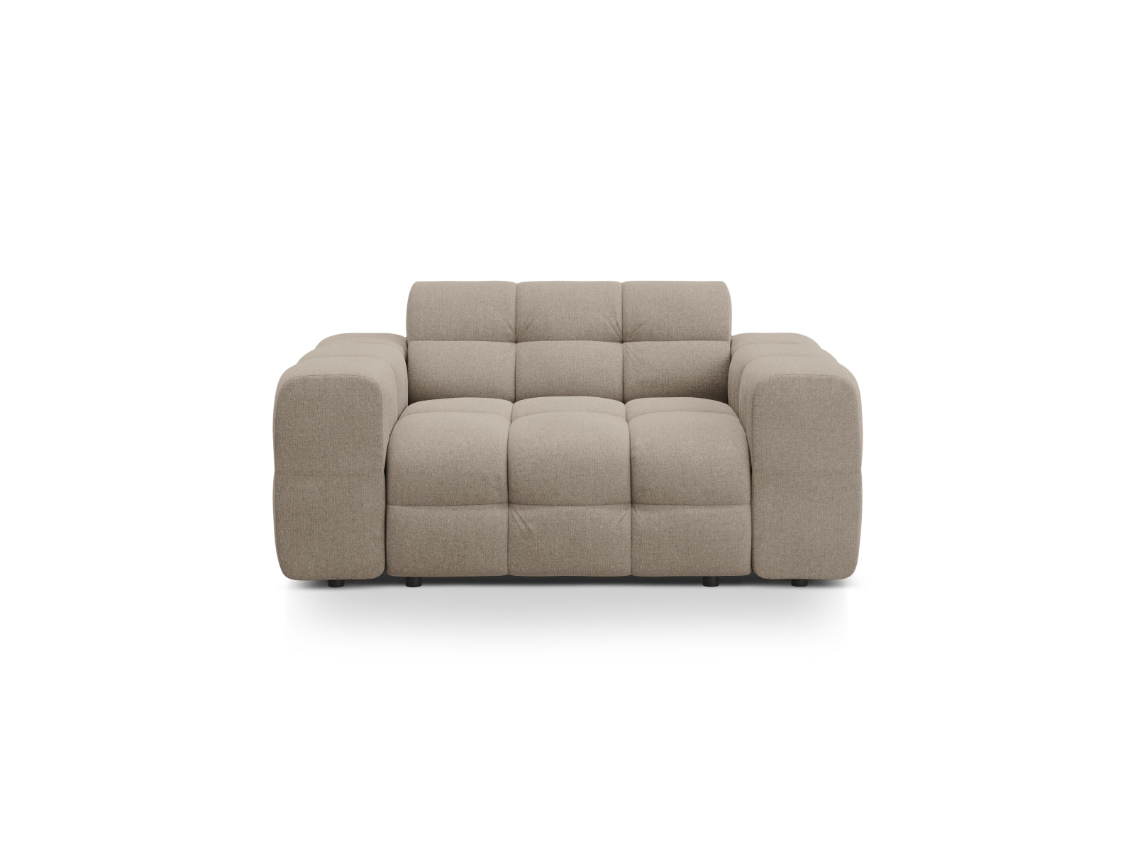 Kendal Sofa 2 Sitzer in Dark Beige präsentiert im Onlineshop von KAQTU Design AG. Sofa ist von Micadoni