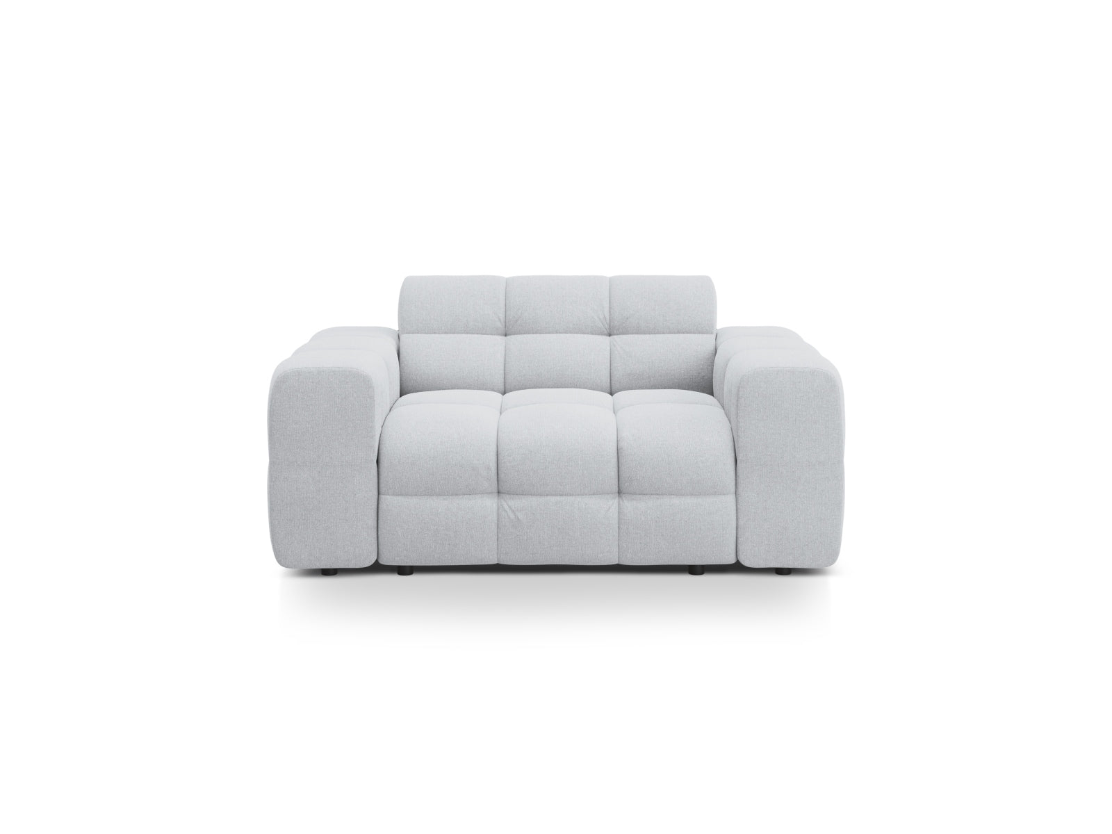 Kendal Sofa 2 Sitzer in Light Grey-Ottawa präsentiert im Onlineshop von KAQTU Design AG. 2er Sofa ist von Micadoni