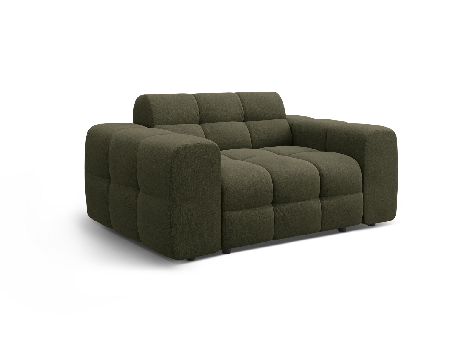 Erleben Sie das Kendal 2-Sitzer Sofa von Micadoni – elegantes Velours, optimaler Sitzkomfort und zeitgemässes Design für Ihr Wohnambiente.