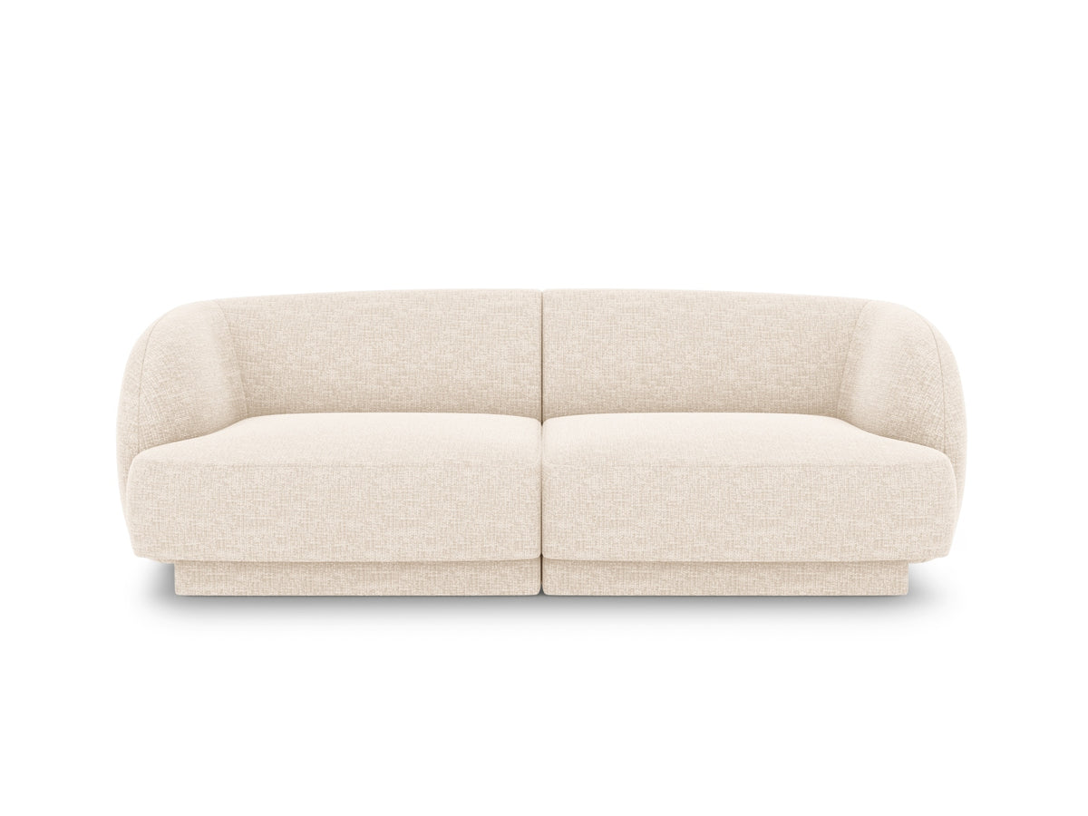 Miley Sofa 2 Sitzer in Light Beige-Haga präsentiert im Onlineshop von KAQTU Design AG. 2er Sofa ist von Micadoni
