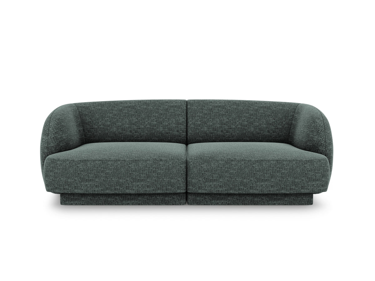 Miley Sofa 2 Sitzer in Petrol-Haga präsentiert im Onlineshop von KAQTU Design AG. 2er Sofa ist von Micadoni