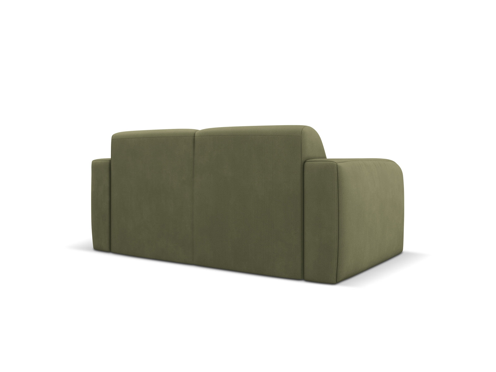 Modernes 2-Sitzer Sofa Molino von Micadoni in zartem Lichtgrün, perfekt für stilvolle Wohnräume. Hochwertige Materialien und elegantes Design.