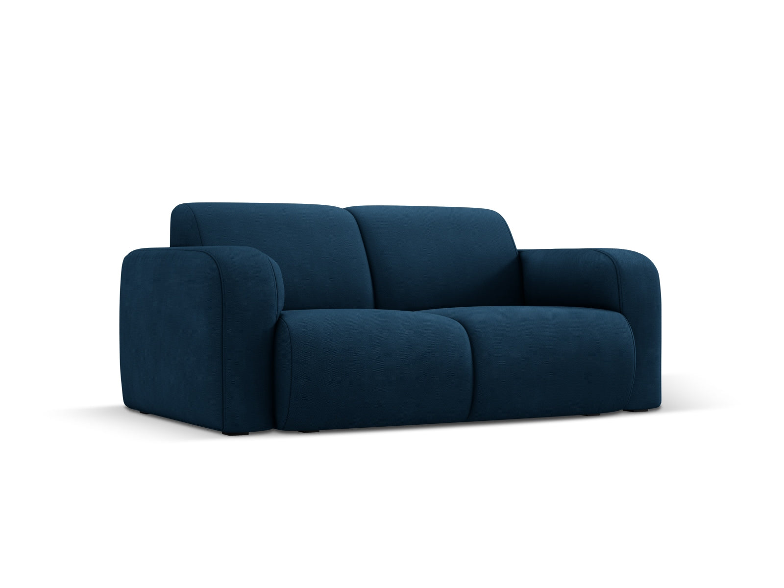 Elegantes Molino 2-Sitzer Sofa in Royalblau von Micadoni, ideal für stilvolle Wohnräume und gemütliche Abende.