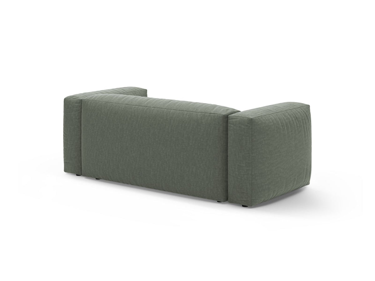 2-Sitzer Sofa Martina in Moss Green-Boston präsentiert im Onlineshop von KAQTU Design AG. 2er Sofa ist von Micadoni