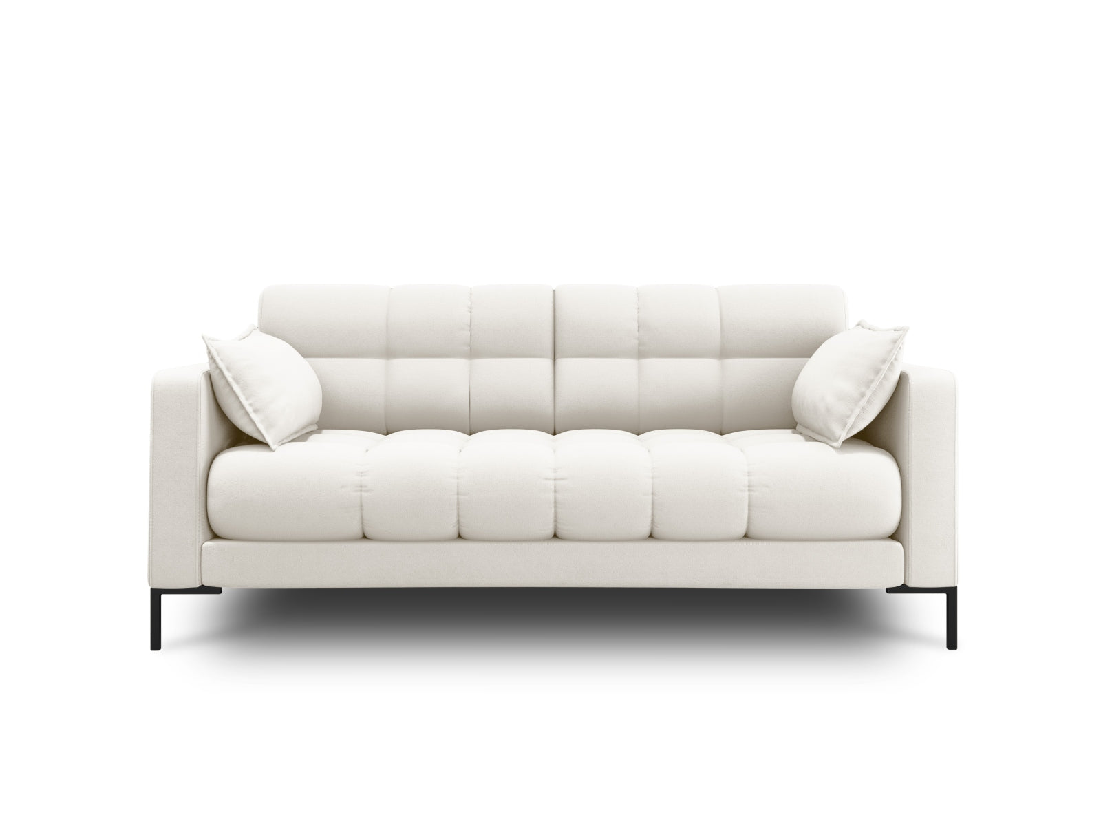 Mamaia Sofa 2 Sitzer in Light Beige/Schwarz-Neve präsentiert im Onlineshop von KAQTU Design AG. 2er Sofa ist von Micadoni