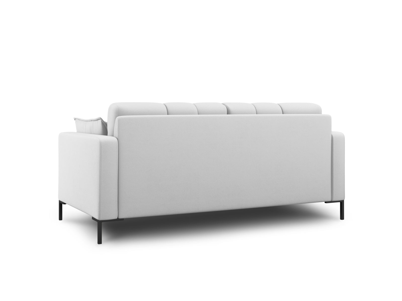 Stylisches Mamaia 2-Sitzer Sofa in sanften Grautönen, perfekt für zeitgemäße Inneneinrichtungen. Exquisite Qualität von Micadoni.