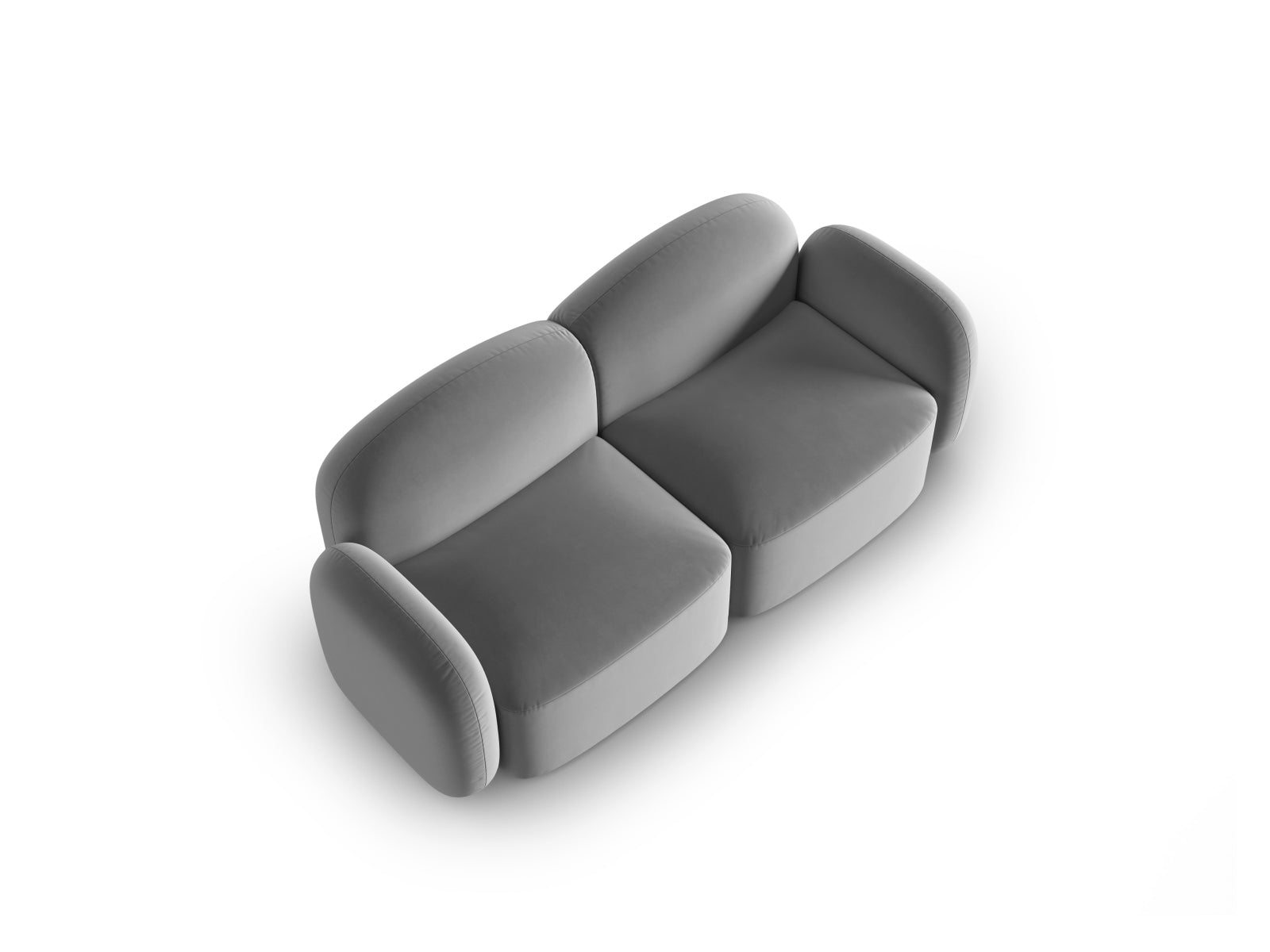 Erleben Sie das stilvolle Blair Velour Sofa 2 Sitzer von Micadoni – ideal für Ihr modernes Zuhause. Hochwertige Materialien und elegantes Design vereinen sich.