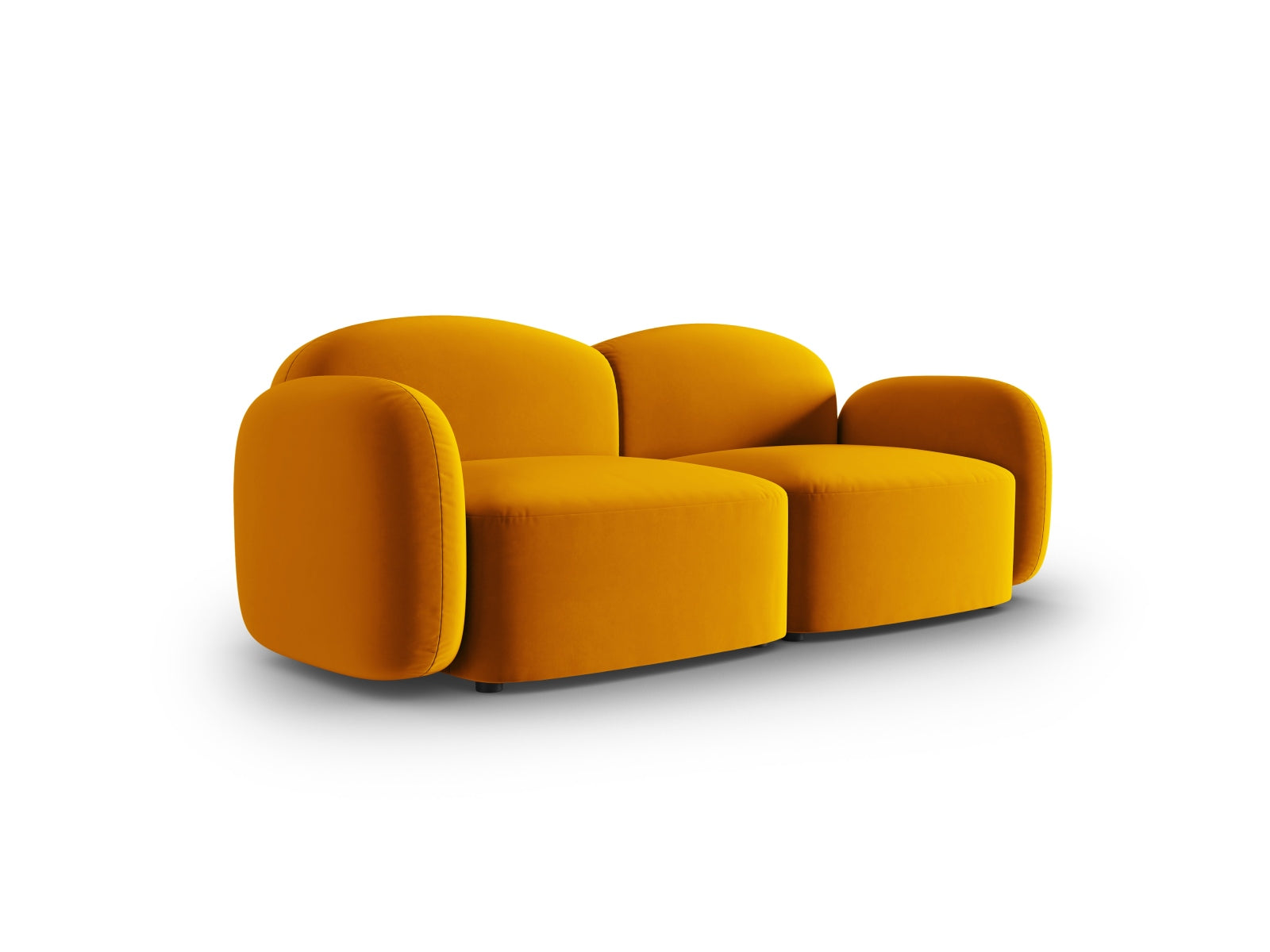 Erleben Sie das stilvolle Blair Velour Sofa 2 Sitzer von Micadoni – ideal für Ihr modernes Zuhause. Hochwertige Materialien und elegantes Design vereinen sich.