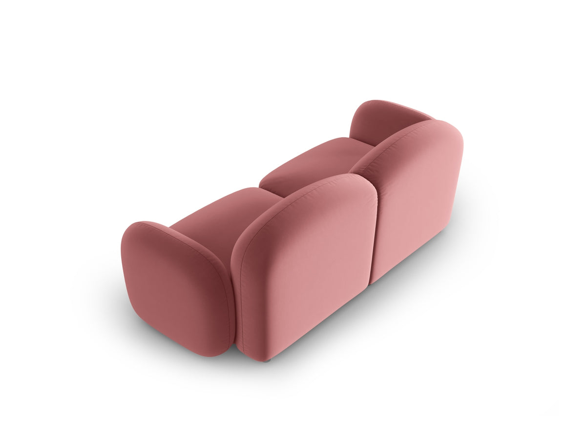 Blair Velour Sofa 2 Sitzer in Flamingo-Casino präsentiert im Onlineshop von KAQTU Design AG. 2er Sofa ist von Micadoni