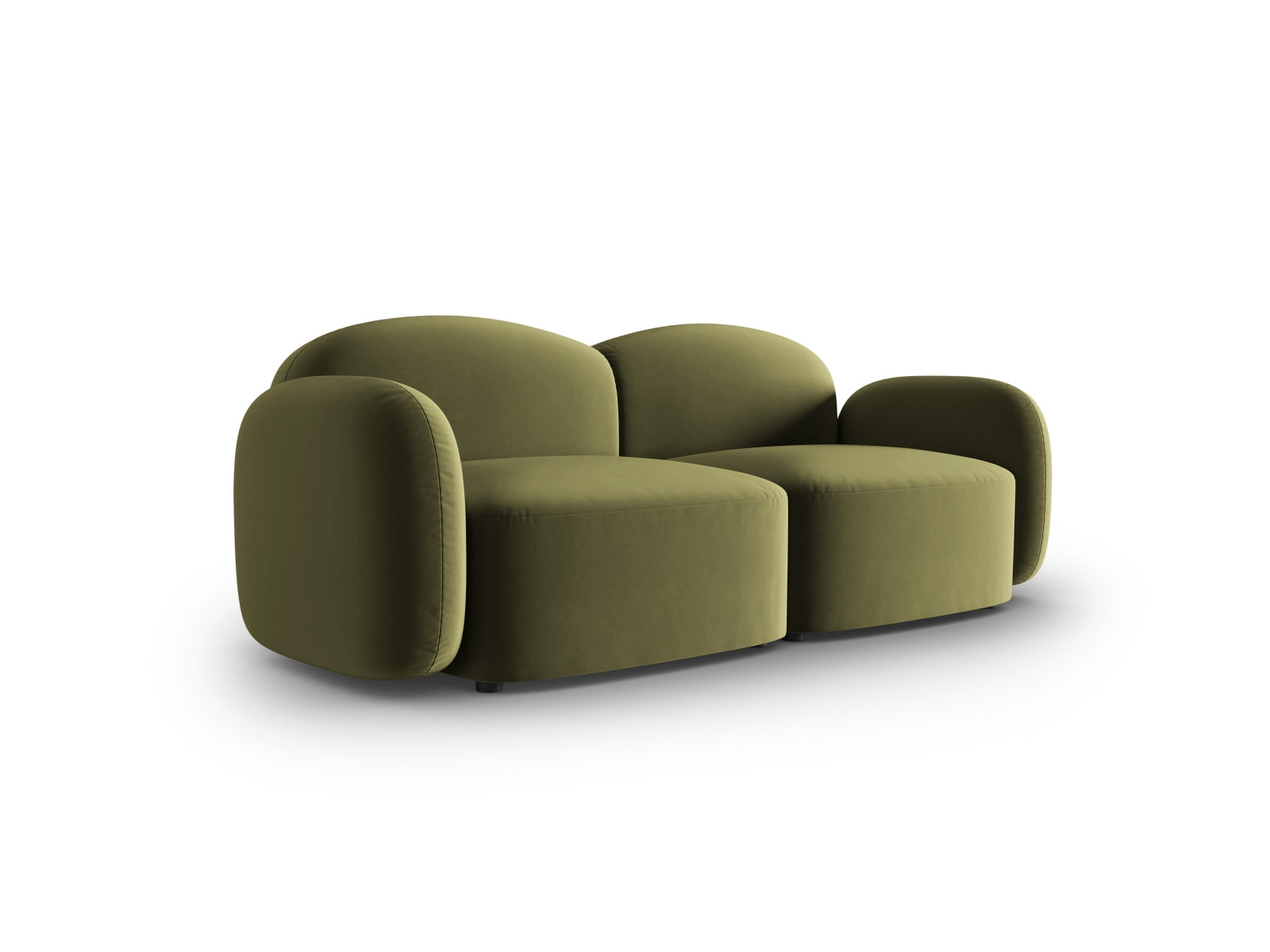 Erleben Sie das stilvolle Blair Velour Sofa 2 Sitzer von Micadoni – ideal für Ihr modernes Zuhause. Hochwertige Materialien und elegantes Design vereinen sich.