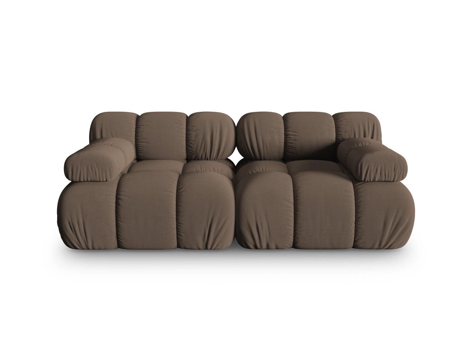 Bellis Modulares Sofa 2 Sitzer 94cm in Brown präsentiert im Onlineshop von KAQTU Design AG. 3er Sofa ist von Micadoni