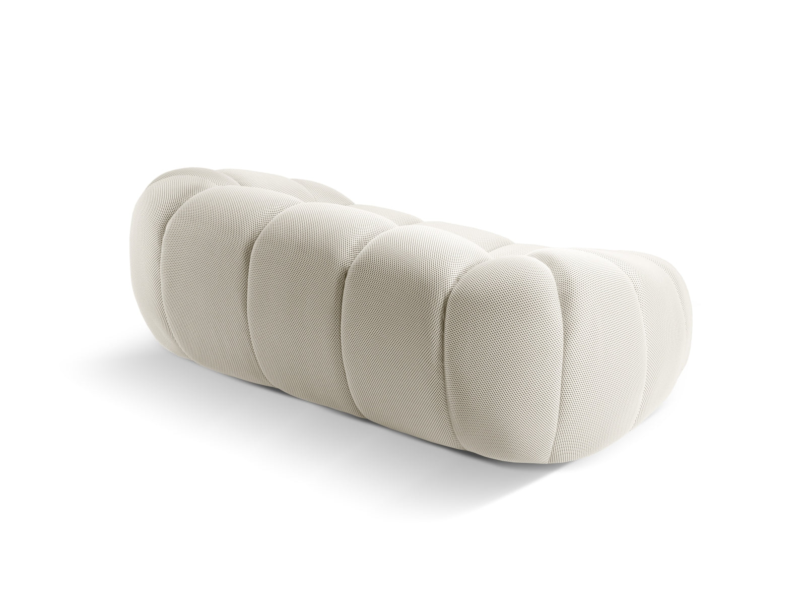 Stilvolles 2-Sitzer Sofa "Diana" in zartem Beige, perfekt für gemütliche Wohnzimmer. Modernes Design und exzellente Qualität von Micadoni.