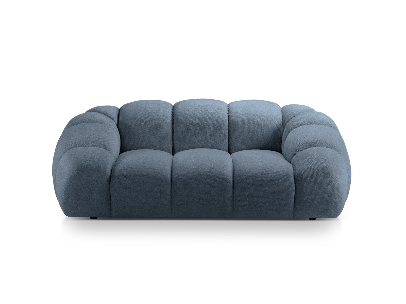 Diana Sofa 2 Sitzer in Blue Jeans-Bubble präsentiert im Onlineshop von KAQTU Design AG. 2er Sofa ist von Micadoni