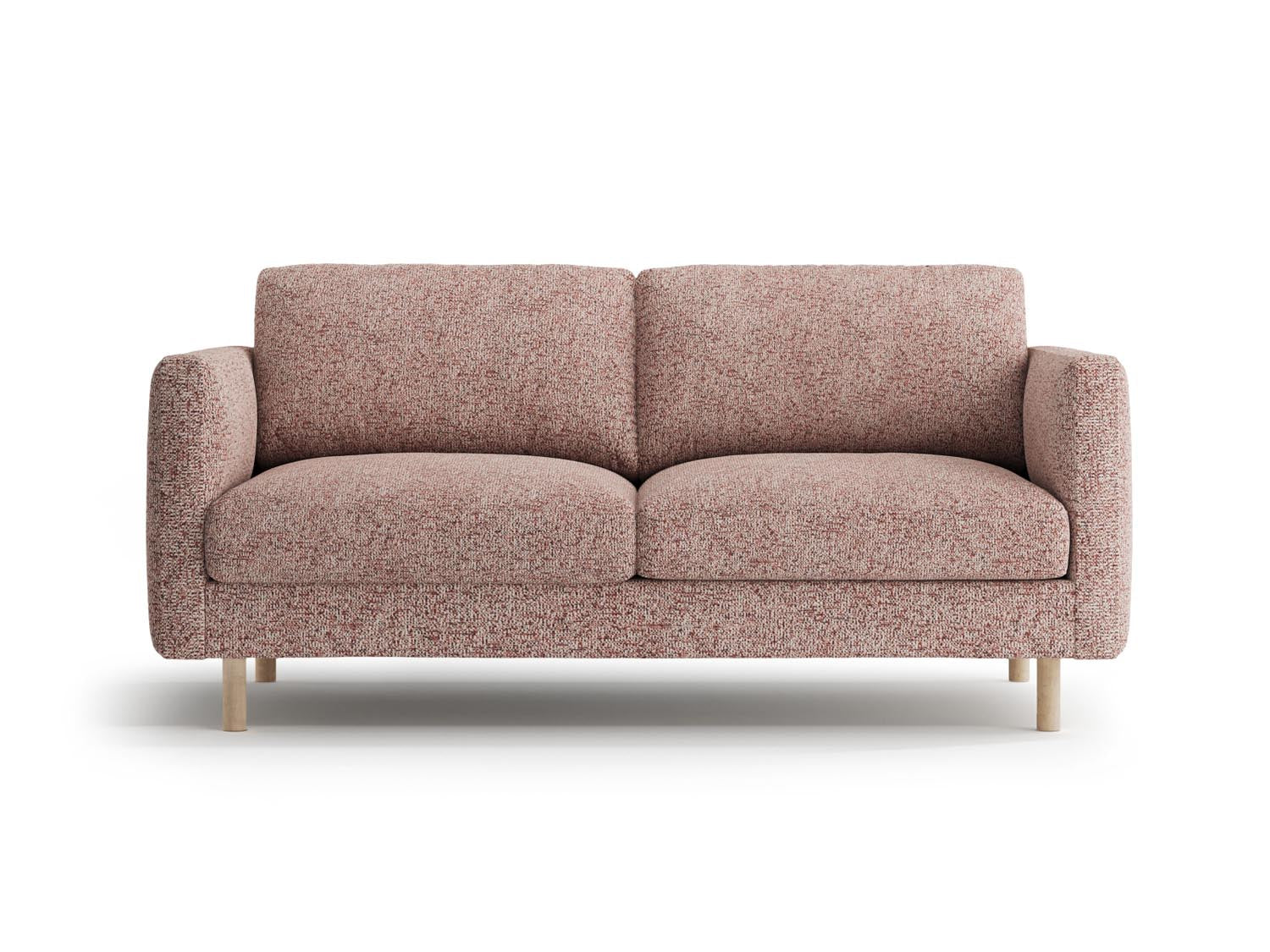 Eden Sofa 2 Sitzer in Pink Melange-Puente präsentiert im Onlineshop von KAQTU Design AG. 2er Sofa ist von Micadoni