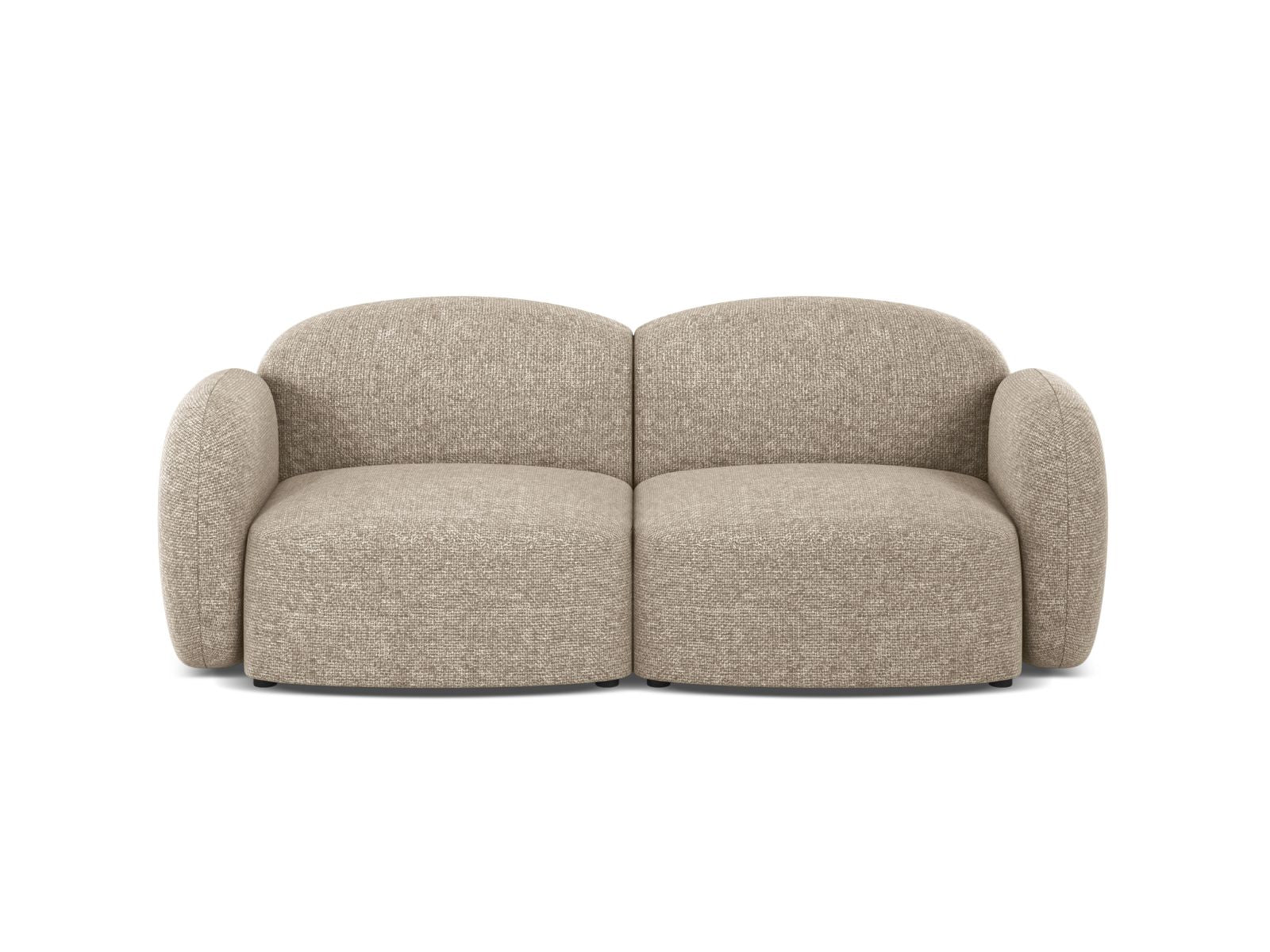 2-Sitzer Sofa Blair in Dark Beige-Eden präsentiert im Onlineshop von KAQTU Design AG. 2er Sofa ist von Micadoni