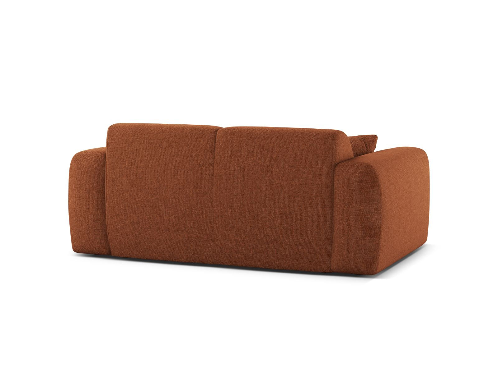 Elegantes 2-Sitzer Sofa Molino in warmem Brick-Eden, ideal für stilvolle Wohnräume und entspannte Stunden von Micadoni.
