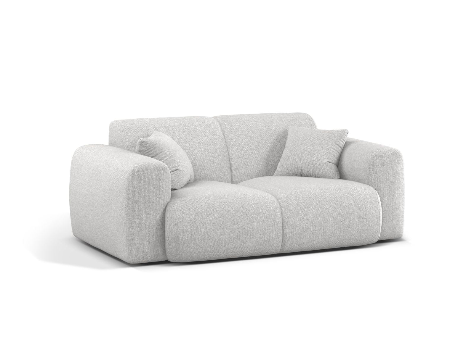 Elegantes 2-Sitzer Sofa Molino in stilvollem Silver-Eden, ideal für moderne Wohnräume, erhältlich bei KAQTU Design AG.