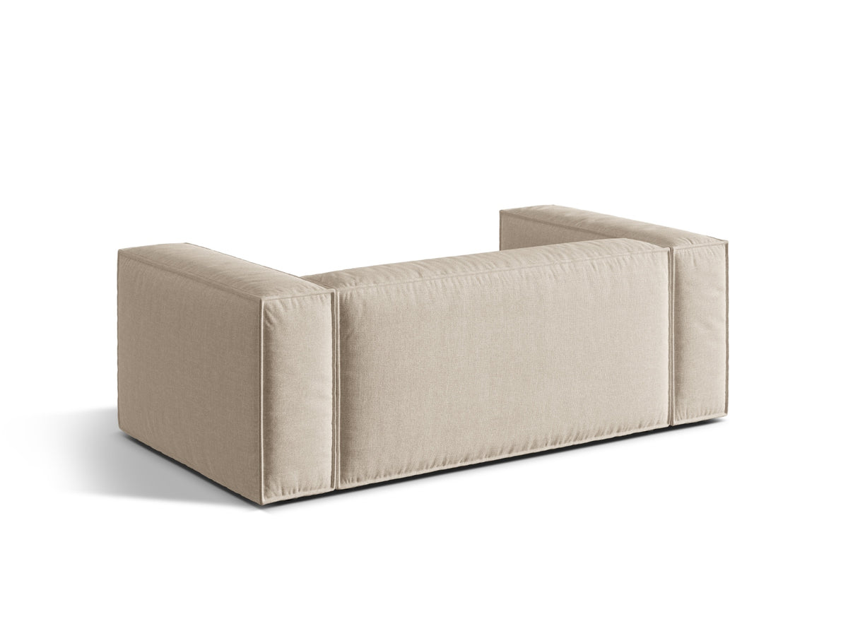 2-Sitzer Sofa Nuria in Beige-Liberty präsentiert im Onlineshop von KAQTU Design AG. 2er Sofa ist von Micadoni