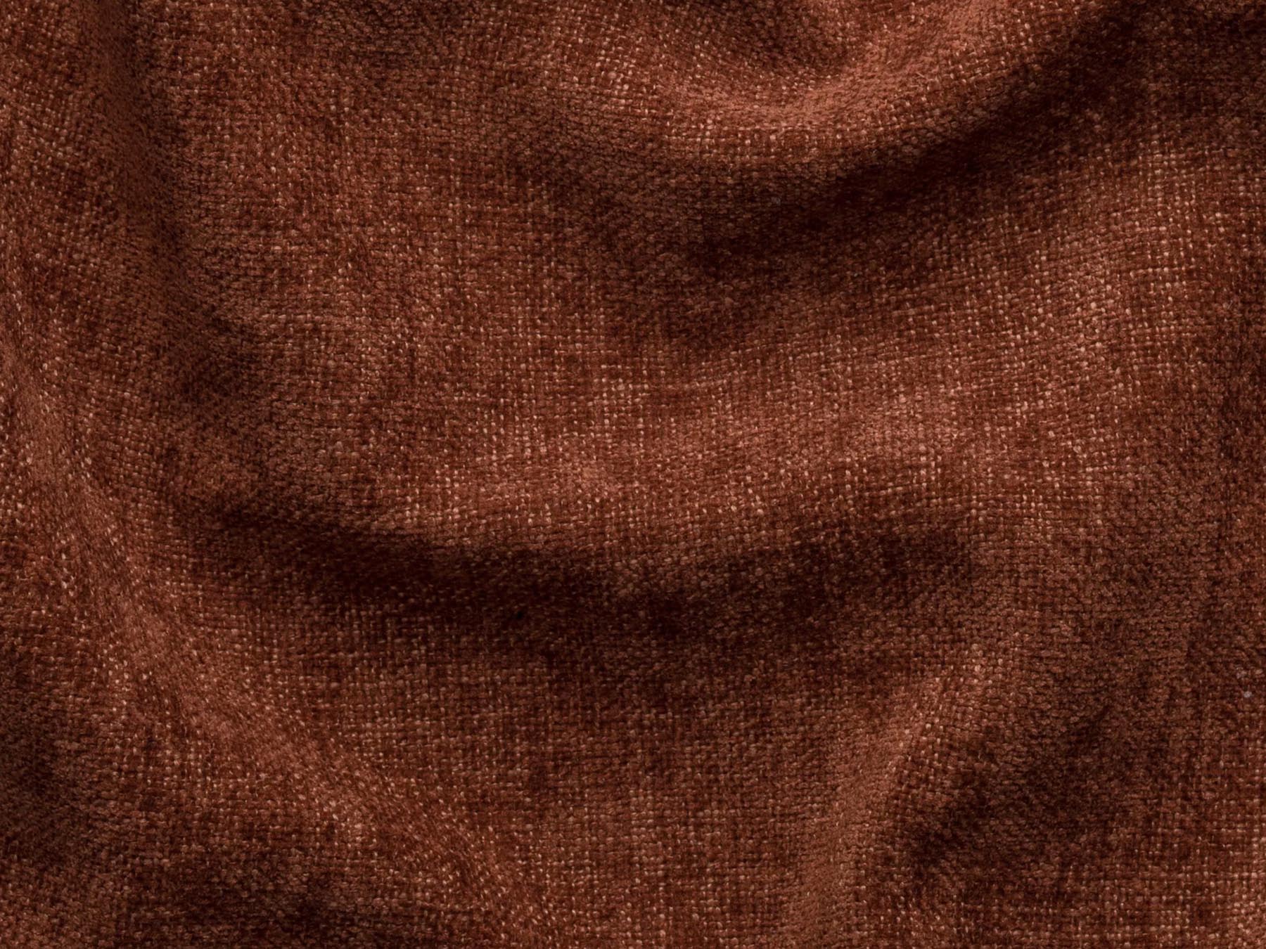 Modernes 2-Sitzer Sofa Nuria in ansprechendem Brick-Liberty, perfekt für gemütliche und stilvolle Wohnambiente. Hochwertige Verarbeitung von Micadoni.