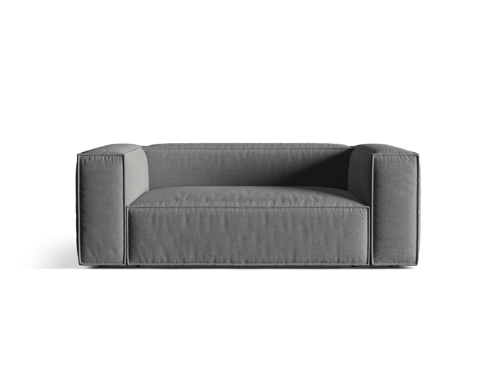 2-Sitzer Sofa Nuria in Grey-Liberty präsentiert im Onlineshop von KAQTU Design AG. 2er Sofa ist von Micadoni
