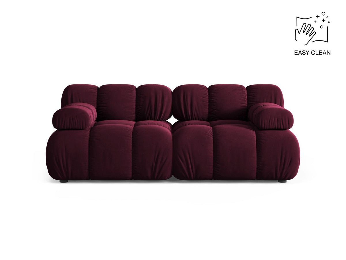 2-Sitzer Modular Sofa Bellis in Burgundy-Venus präsentiert im Onlineshop von KAQTU Design AG. 2er Sofa ist von Micadoni